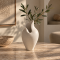 Sculptural ceramic vase by Atelier Valère